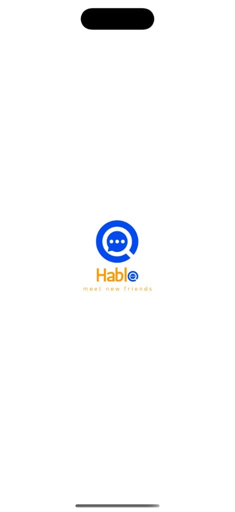 Hablo — Launch screen