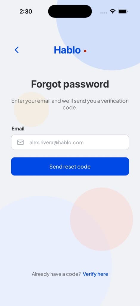 Hablo — Hablo — Meet New Friends, Nearby (screen 26)