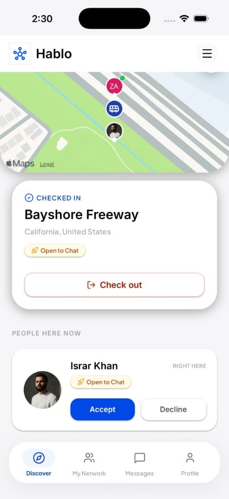 Hablo — Hablo — Meet New Friends, Nearby (screen 15)