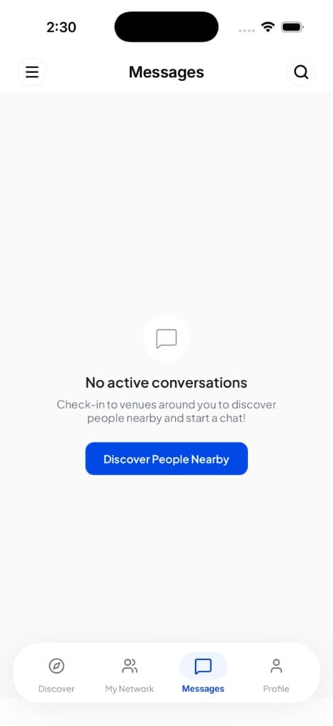 Hablo — Messages