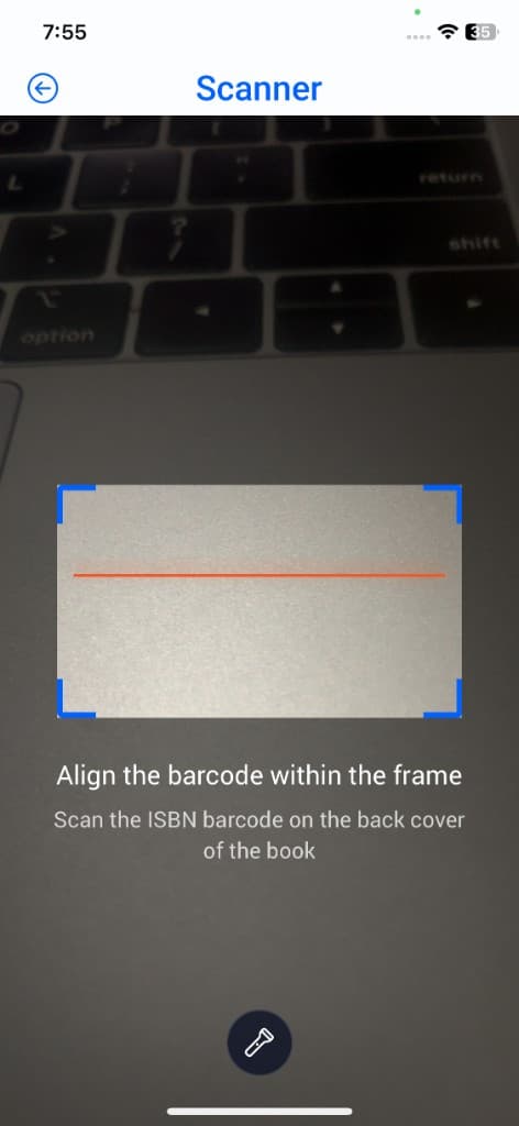 LetsRead — ISBN scanner